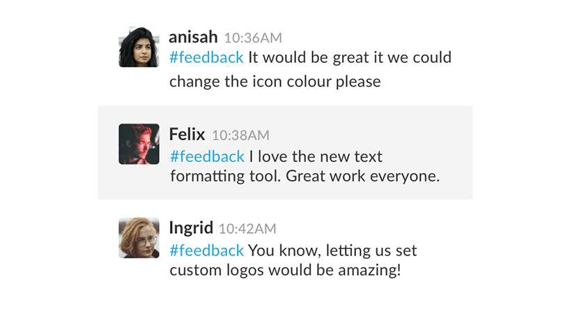 Slack communities on ProdPad