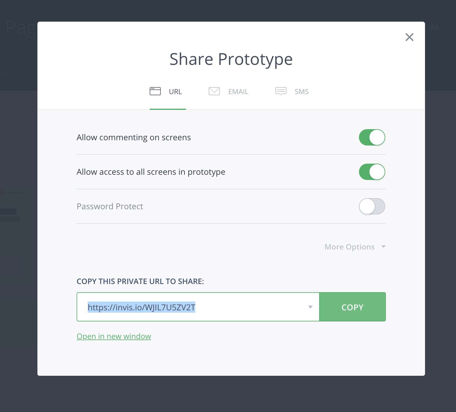 Share the prototype