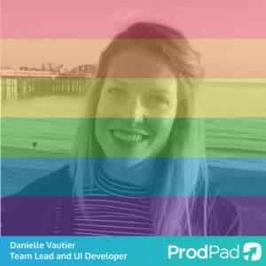 Danielle Vautier. Team Lead and UI Developer. 