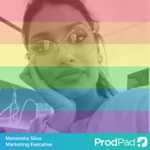 Maneesha Silva. Marketing Executive at ProdPad. 