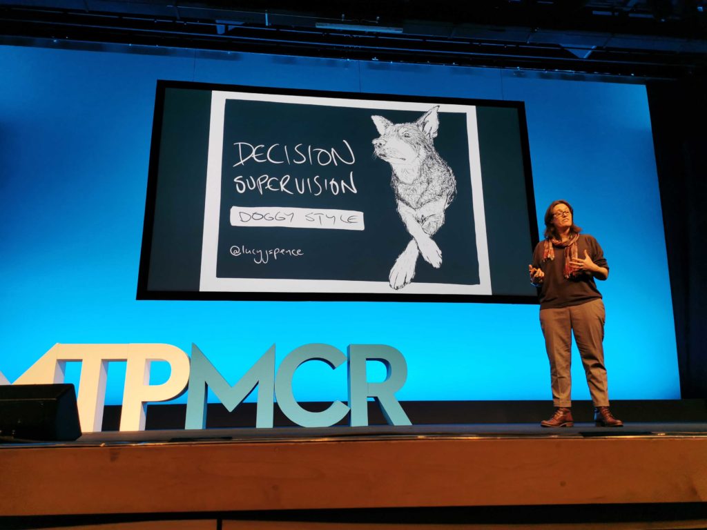 Lucy Spence Presents at MTP Engage, Manchester 1