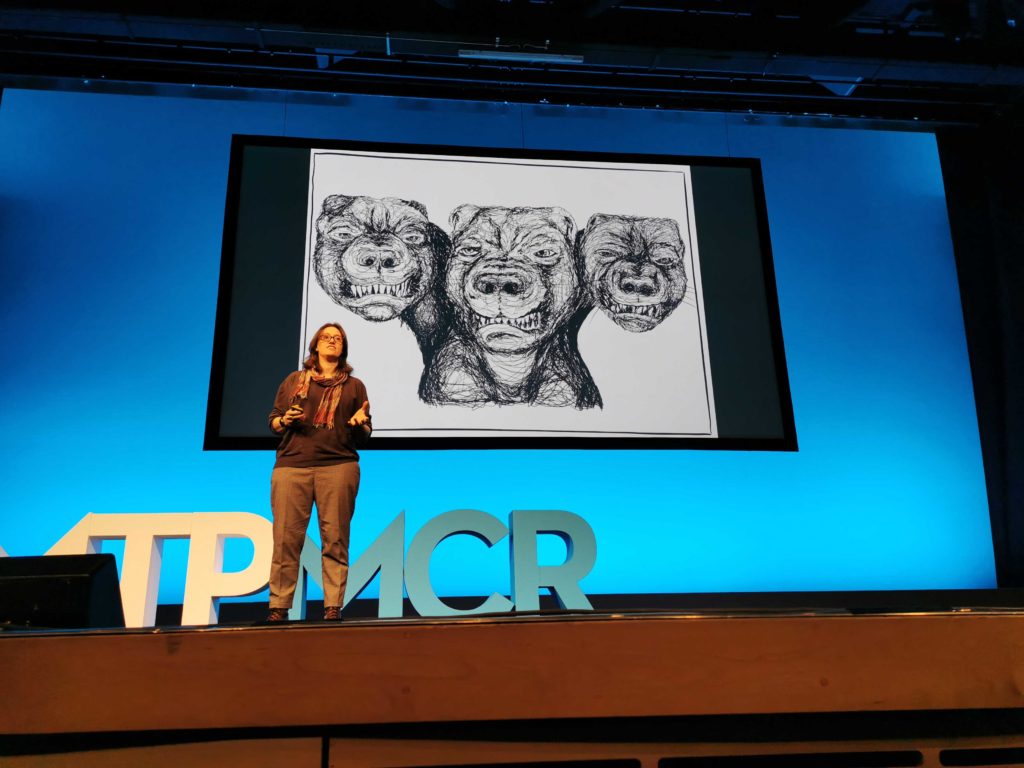 Lucy Spence Presents at MTP Engage, Manchester 2