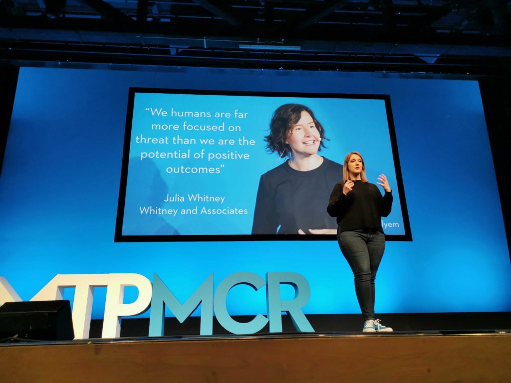 Emily Tate Presents at MTP Engage, Manchester 1