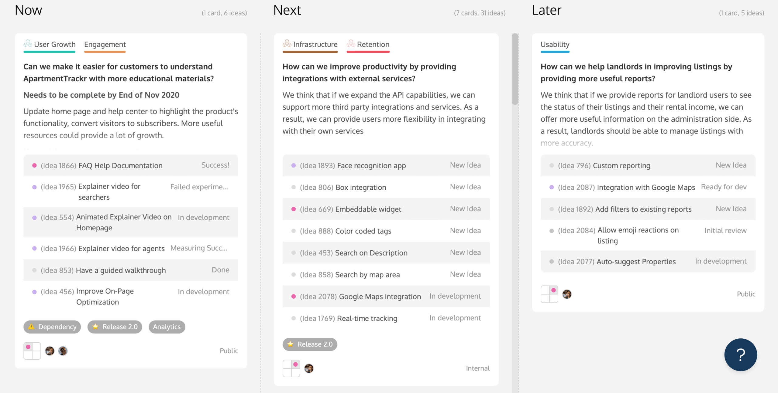 Listen to the christmas ghosts and try an outcome focused roadmap to help you solve the right product problems 