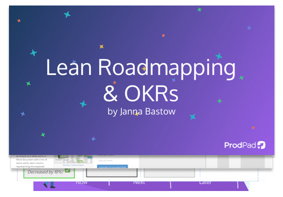 Lean Roadmapping and OKRs Slides