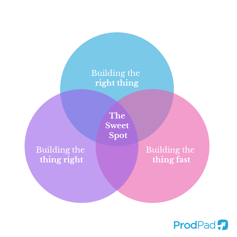 Product Owner responsibility venn diagram