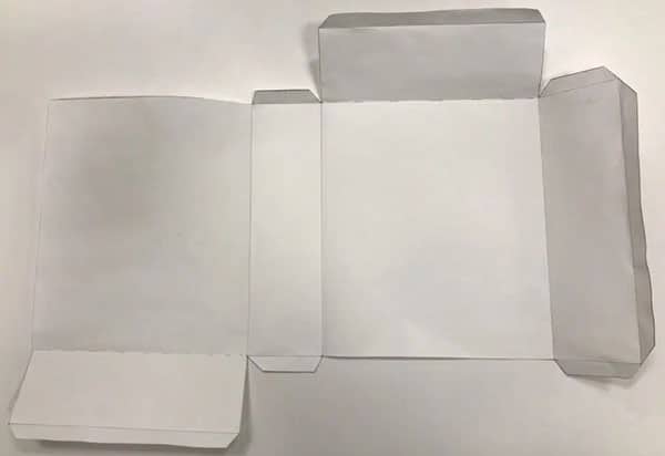 A3 box cut out.