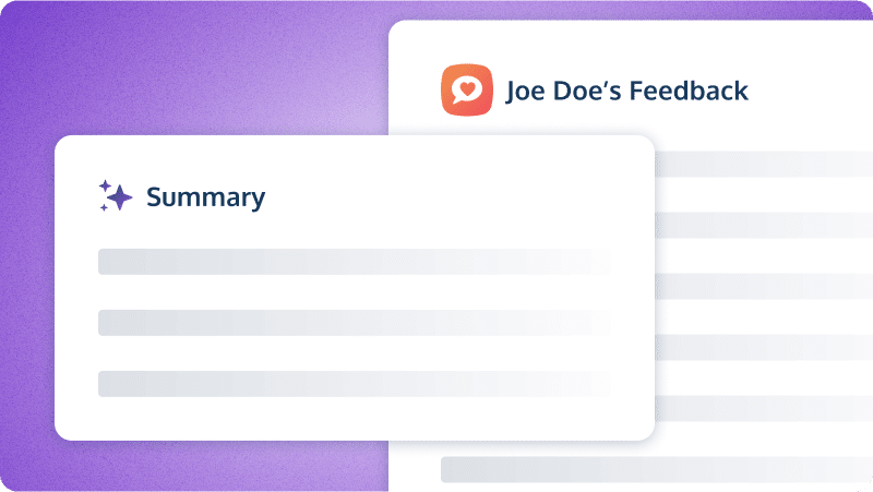 The AI feedback summarizer in prodpad product management software