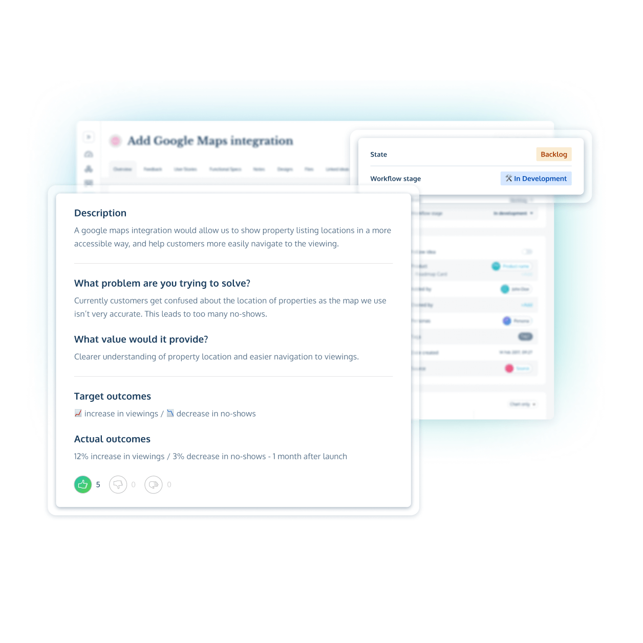 Ideation guidance to ensure consistent best practice across enterprise product management with ProdPad product management software