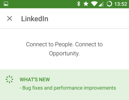release notes example linkedin