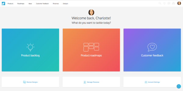 ProdPad Dashboard